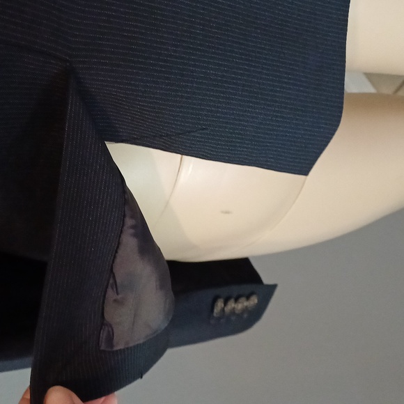 J.Crew Schoolboy navy pinstripe 2 button wool blazer jacket 4 - Picture 5 of 13